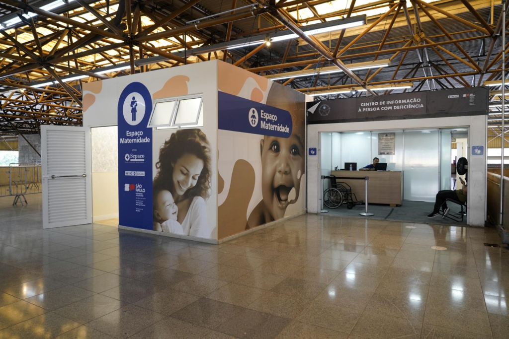 Espaço Maternidade amplia acolhimento para mães no transporte público de São Paulo espaco-maternidade-amplia-acolhimento-para-maes-no-transporte-publico-de-sao-paulo